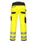 Pantalon extensible léger haute-visibilité pw3 de travail Jaune/Noir Portwest