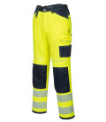 Pantalon pw3 hi-vis work de travail Jaune/Bleu Portwest