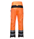 Pantalon extrême haute visibilité pw3 de travail Orange/Noir Portwest