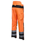 Pantalon extrême haute visibilité pw3 de travail Orange/Noir Portwest