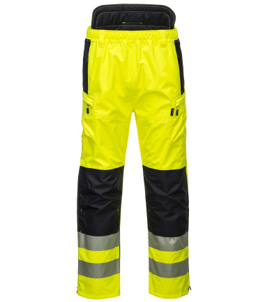 Pantalon extrême haute visibilité pw3 de travail Jaune/Noir Portwest