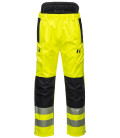 Pantalon extrême haute visibilité pw3 de travail Jaune/Noir Portwest