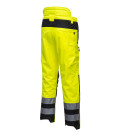 Pantalon extrême haute visibilité pw3 de travail Jaune/Noir Portwest