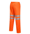 Pantalon hi-vis poly-coton ris de travail Orange Portwest