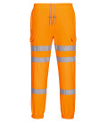 Pantalon jogging haute visibilité de travail Orange Portwest
