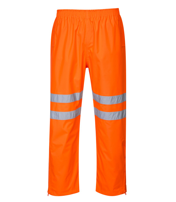 Pantalon hv respirant de travail Orange Portwest