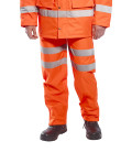 Pantalon hv respirant de travail Orange Portwest