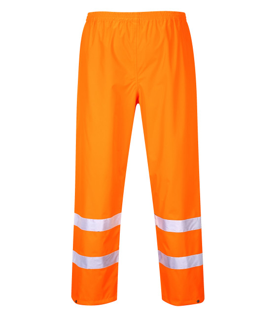 Pantalon hi-vis traffic de travail Orange Portwest