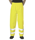 Pantalon hi-vis traffic de travail Jaune Portwest