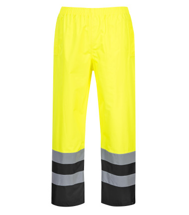 Pantalon hi-vis bicolore de travail Jaune/Noir Portwest