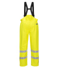 Pantalon bizflame rain non doublé hi-vis antistatique fr de travail Jaune Portwest