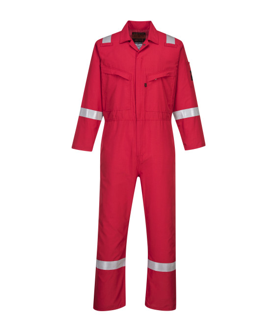 Combinaison araflame silver de travail Rouge Portwest