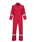 Combinaison araflame silver de travail Rouge Portwest