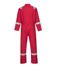 Combinaison araflame silver de travail Rouge Portwest