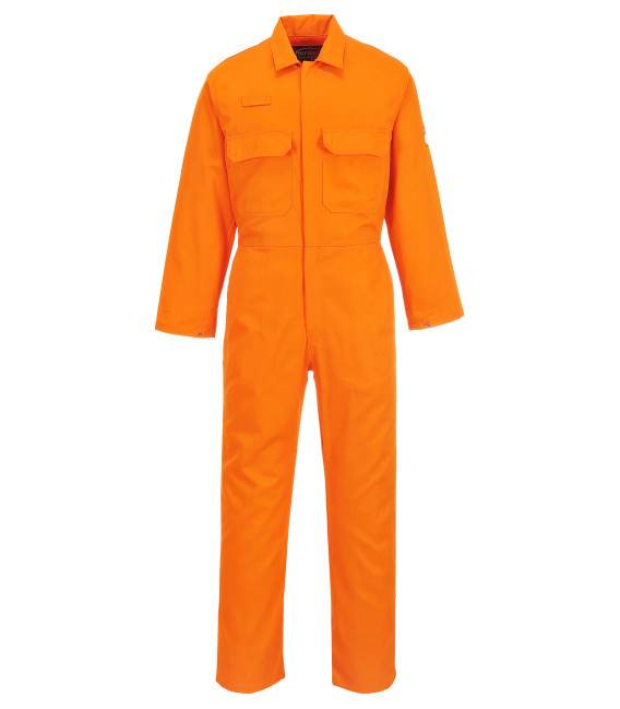 Combinaison bizweld retardateur de flammes de travail Orange Portwest