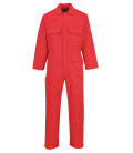 Combinaison bizweld retardateur de flammes de travail Rouge Portwest