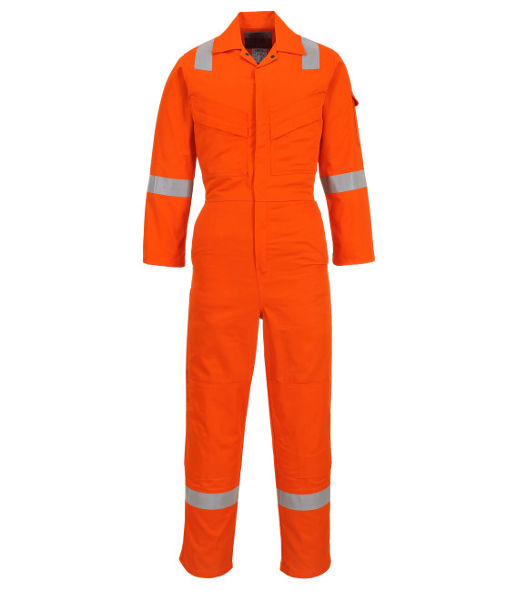 Combinaison fr legère antistatique 280g de travail Orange Portwest