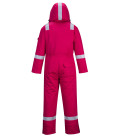 Combinaison hiver fr antistatique de travail Rouge Portwest