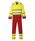 Combinaison bizflame services de travail Jaune Portwest