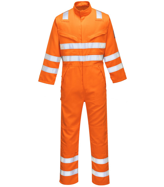 Combinaison orange modaflame ris de travail Orange Portwest