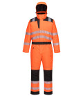 Combinaison d&39;hiver pw3 haute visibilité de travail Orange/Noir Portwest
