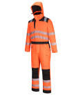 Combinaison d&39;hiver pw3 haute visibilité de travail Orange/Noir Portwest