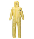 Combinaison biztex microporeuse type 3/4/5/6 de travail Jaune Portwest