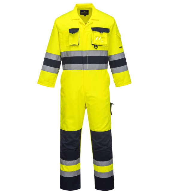 Combinaison hv nantes de travail Jaune/Bleu Portwest