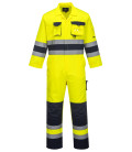 Combinaison hv nantes de travail Jaune/Bleu Portwest