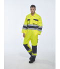 Combinaison hv nantes de travail Jaune/Bleu Portwest