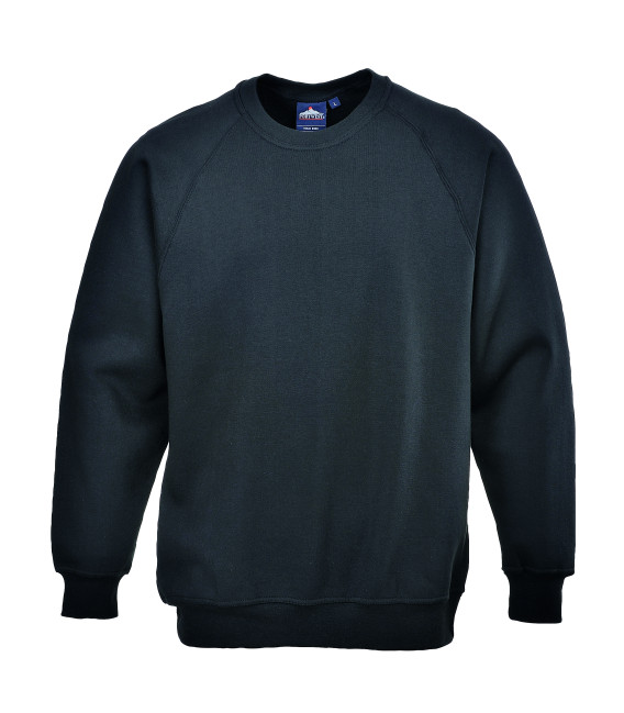 Sweatshirt roma de travail Noir Portwest