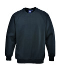 Sweatshirt roma de travail Noir Portwest