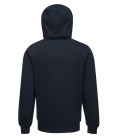 Sweatshirt zippé à capuche nickel de travail Bleu Portwest