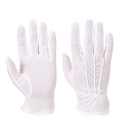 Gant microdot de travail Blanc Portwest