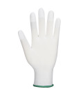 Gant doigts enduits pu de travail Blanc Portwest