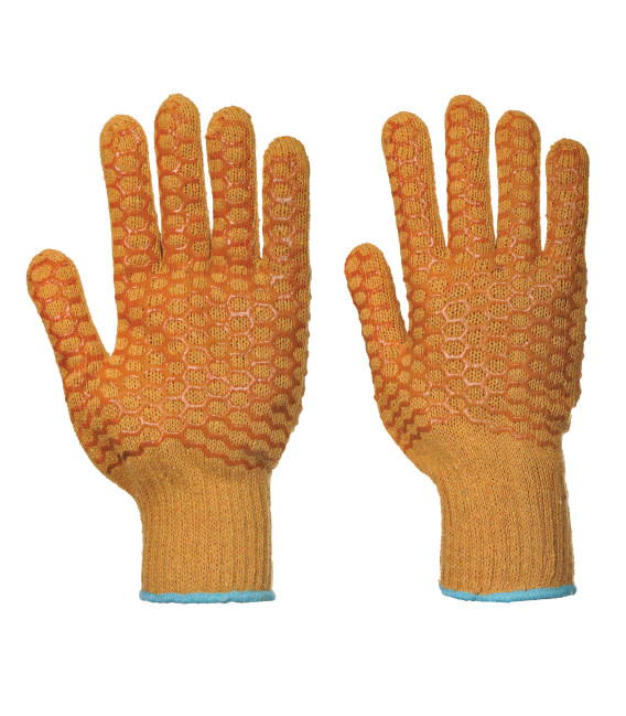 Gant criss cross pvc de travail Orange Portwest
