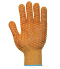 Gant criss cross pvc de travail Orange Portwest