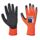 Gant thermique enduit latex de travail Orange/Noir Portwest