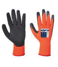 Gant thermique enduit latex de travail Orange/Noir Portwest