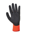 Gant thermique enduit latex de travail Orange/Noir Portwest