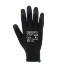 Gant tricoté enduit latex classique de travail Noir Portwest