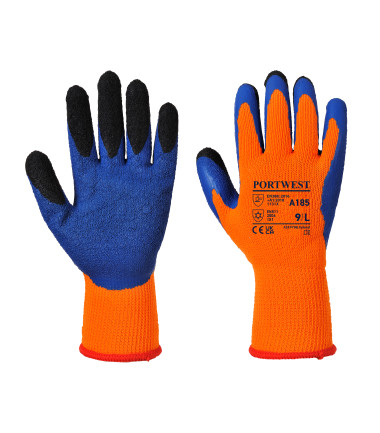 Gant duo-therm de travail Orange/Bleu Portwest