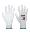 Gant paume enduit pu antistatique de travail Gris Portwest
