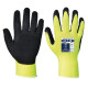 Gant grip hivis de travail Jaune Portwest