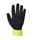 Gant grip hivis de travail Jaune Portwest