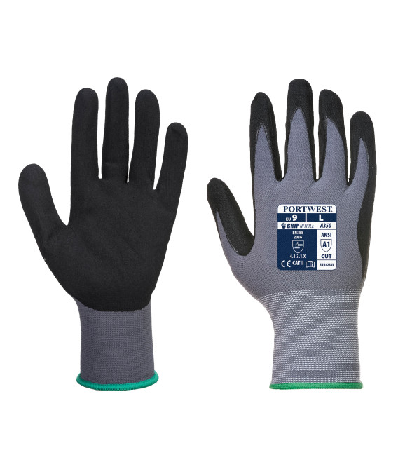 Gant dermiflex de travail Noir Portwest