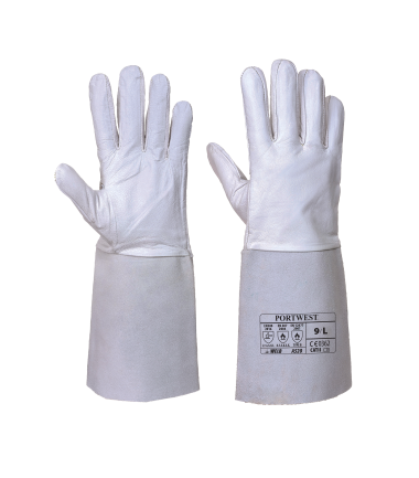 Gant soudure tig premium de travail Gris Portwest