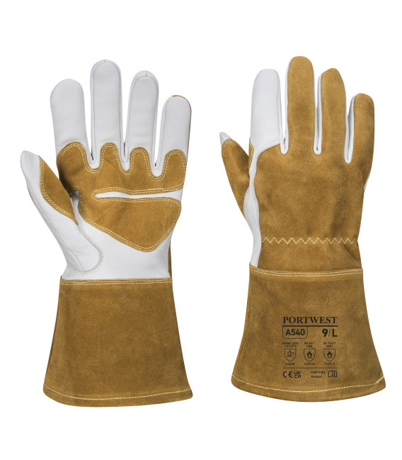 Gant soudage ultra de travail Brun Portwest
