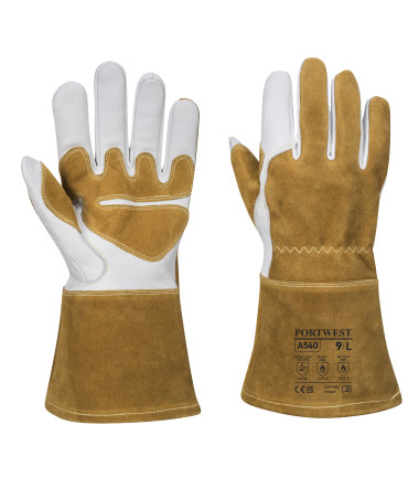 Gant soudage ultra de travail Brun Portwest