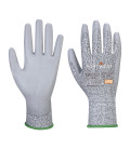 Gant paume pu coupure b de travail Gris Portwest